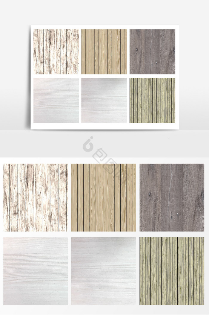 浅色木地板木纹材质纹理图片