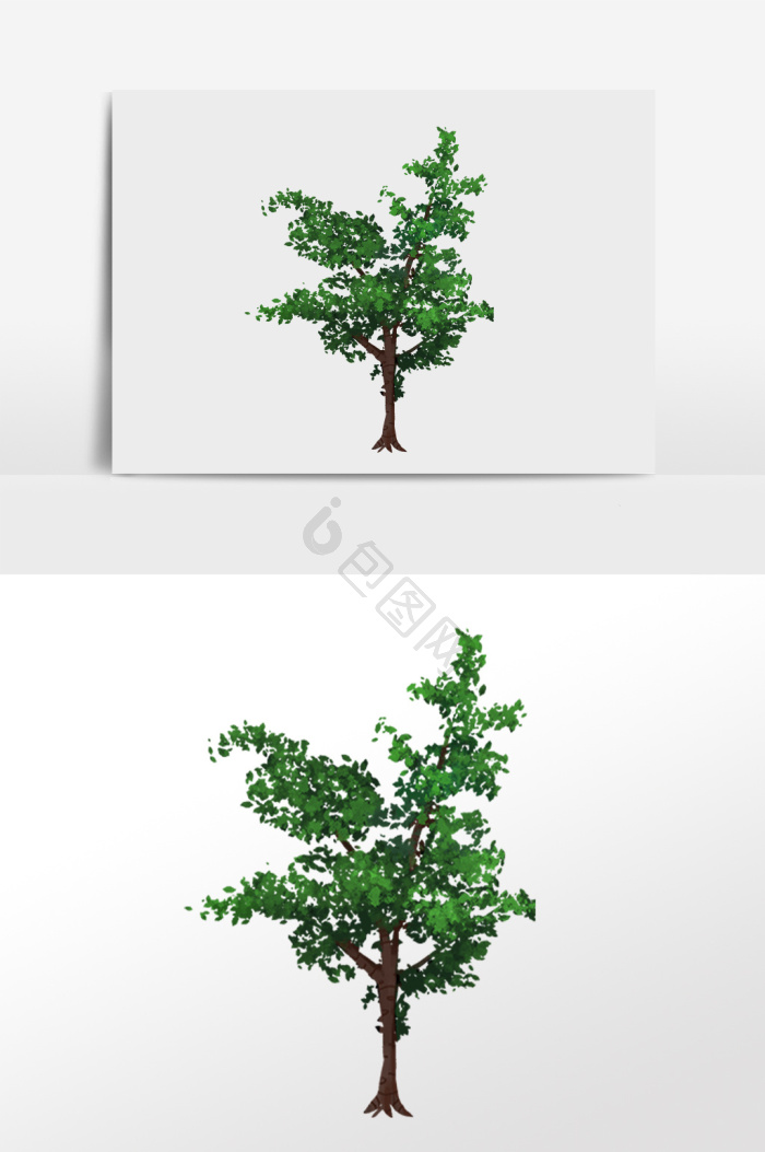 树插画图片下载-包图网