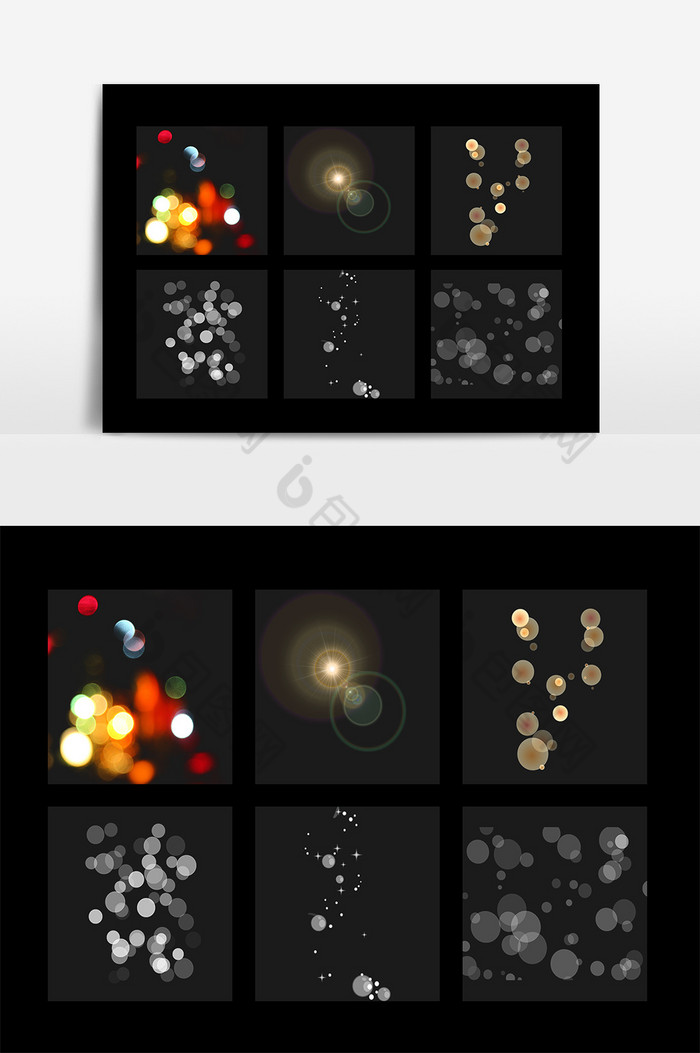 光圈光点点光效图片