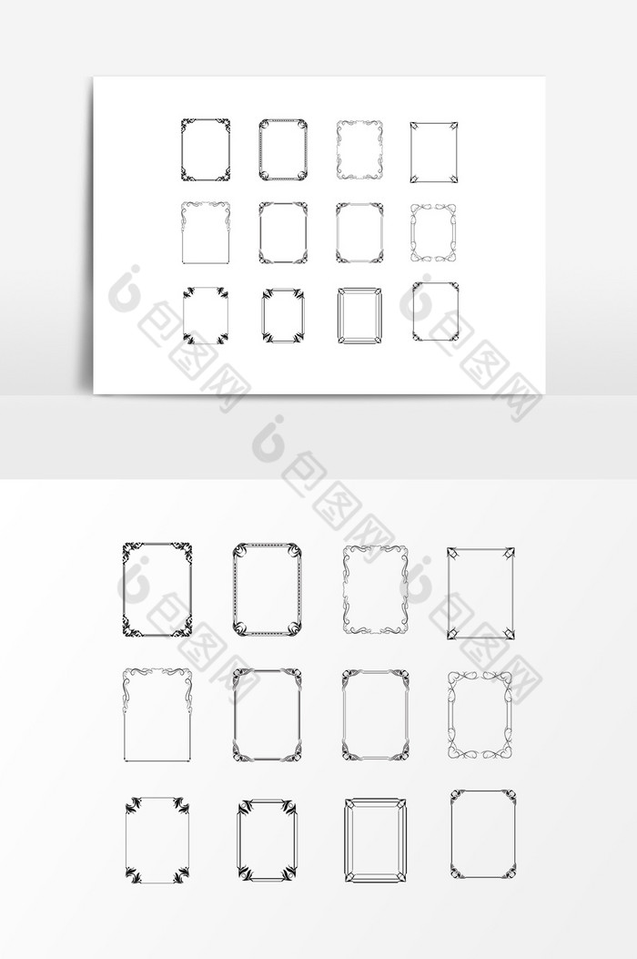 矩形装饰边框图片图片