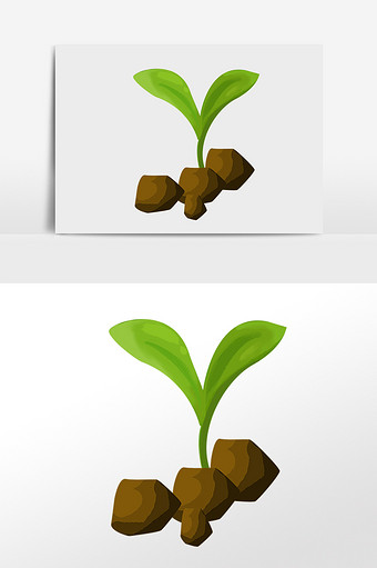 禾苗png海报设计-禾苗png设计图片-包图网