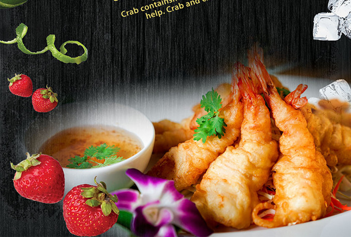 Thai food poster design  