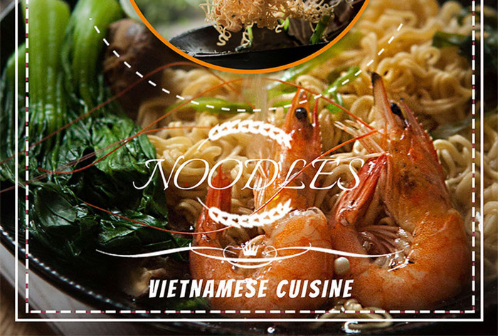 越南美食海报