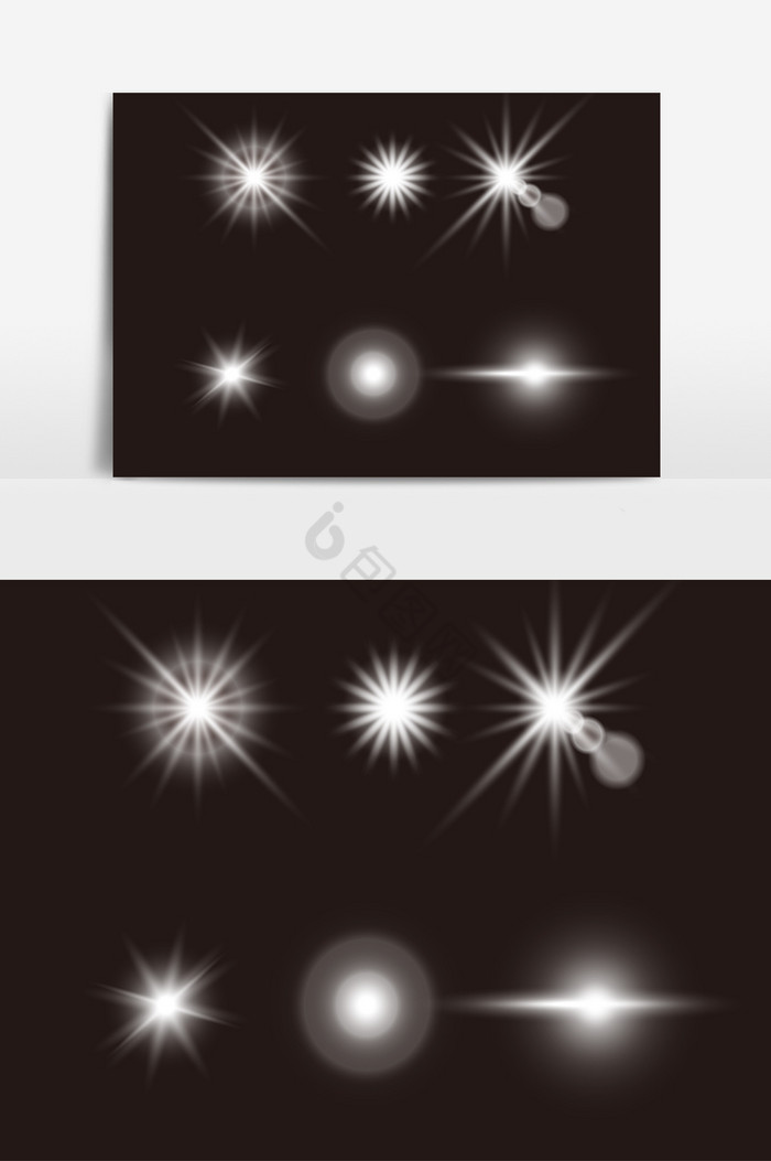 光源阳光光效AI图片