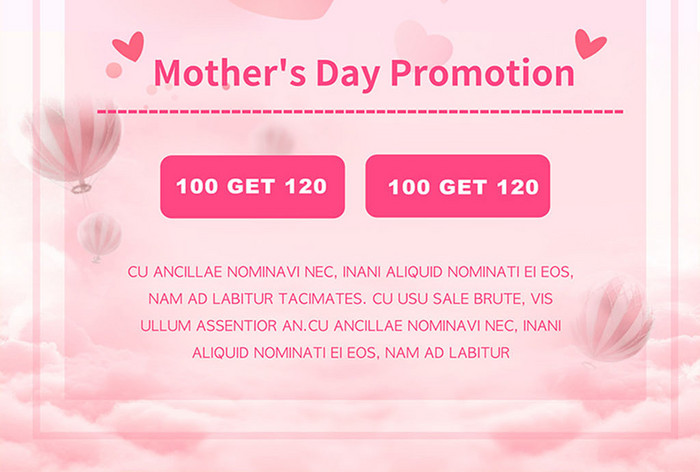 Fashion Mother's Day Poster Design  