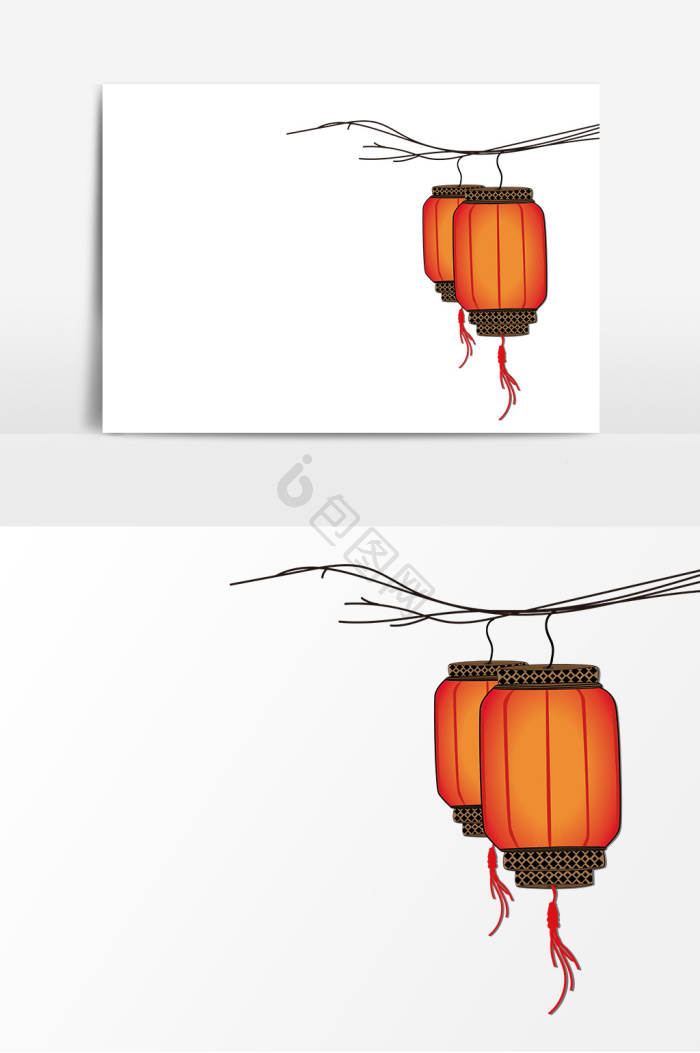 卡通灯笼图片-卡通灯笼素材免费下载-包图网