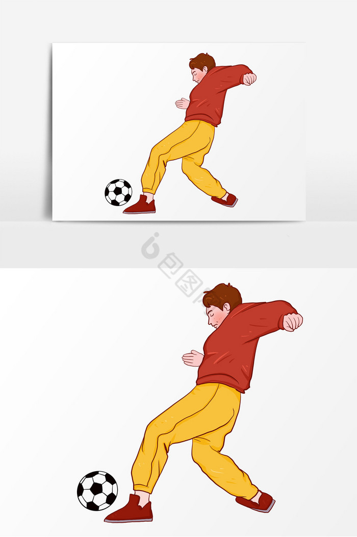 踢足球运动图片