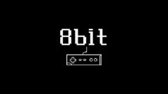 电子电音风格像素芯片8bit8位音乐