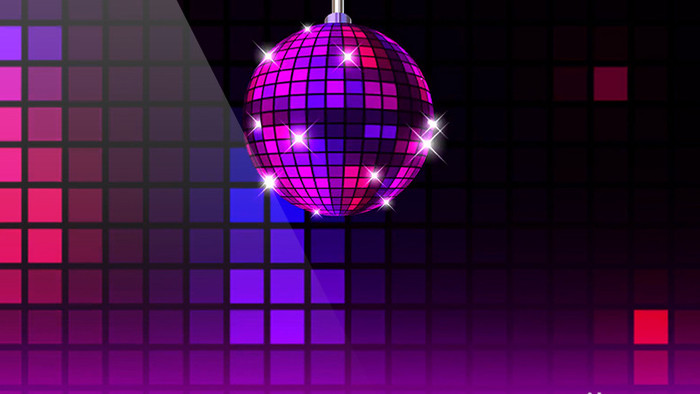 紫色色调方格酒吧音乐led大屏视频元素