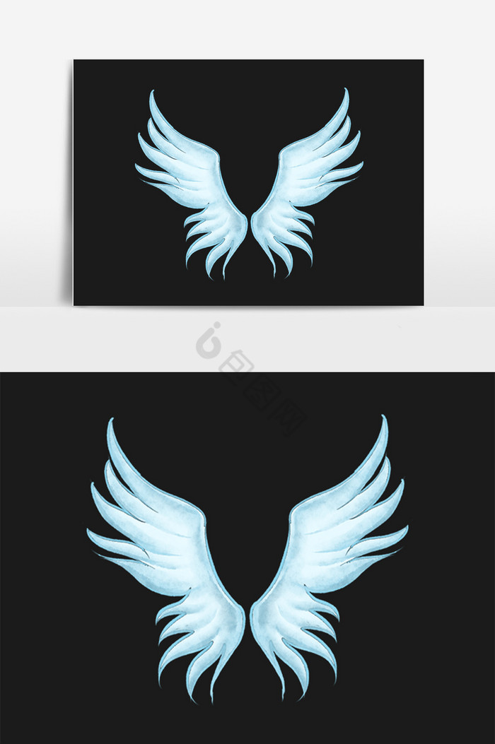羽毛天使翅膀图片-羽毛天使翅膀素材免费下载-包图网