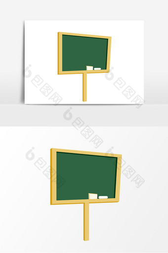 墨绿色黑板元素设计图片