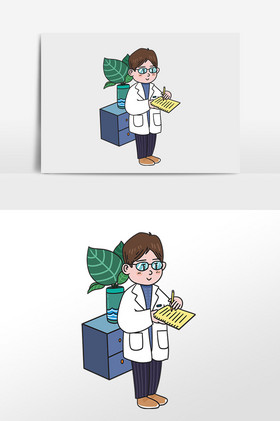 医生插画