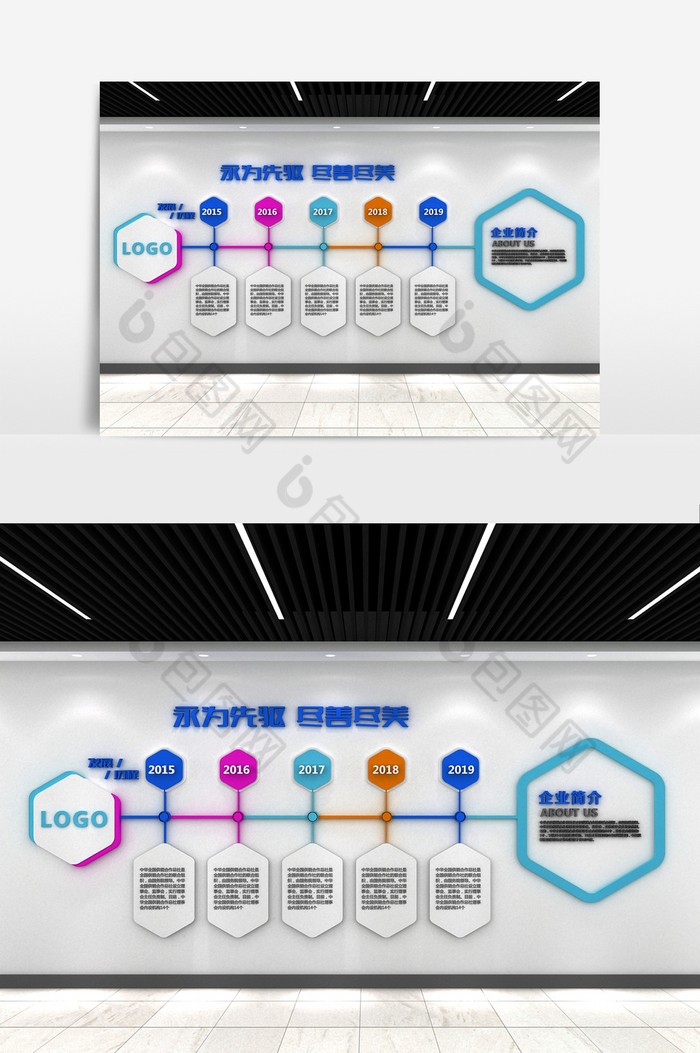 企业发展历程展示墙图片图片