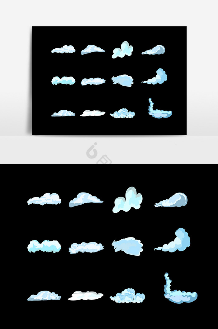 云朵装饰图片