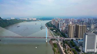 湖北宜昌长江大桥交通
