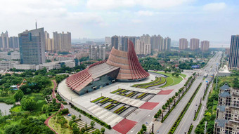 湖南株洲神龙架文化艺术中心地标