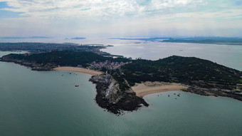 大海海洋沙滩礁石风景