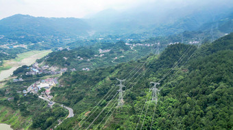 风景壮丽山河长江三峡风光