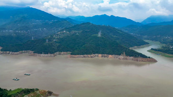 风景壮丽山河长江三峡风光