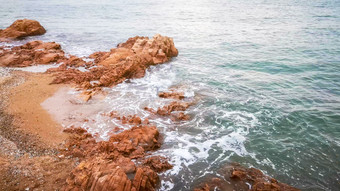 海洋大海海浪沙滩礁石