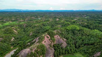 丹霞地貌山川丘陵