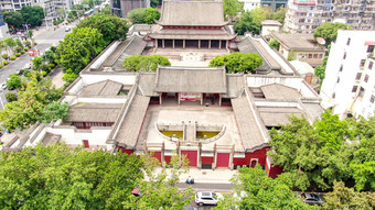 福建福州文庙历史文化古建筑