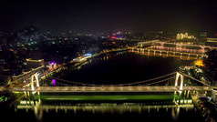 广西柳州红光大桥夜景