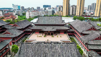 湖北黄冈安国寺古建筑