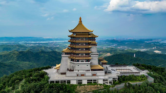 湖北黄石东方山景区金顶