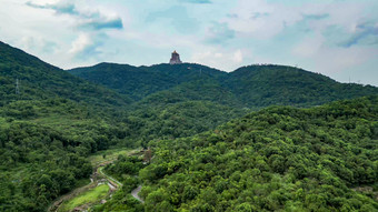 湖北黄石东方山景区金顶