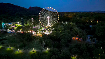 湖北武汉<strong>东湖</strong>之眼夜景