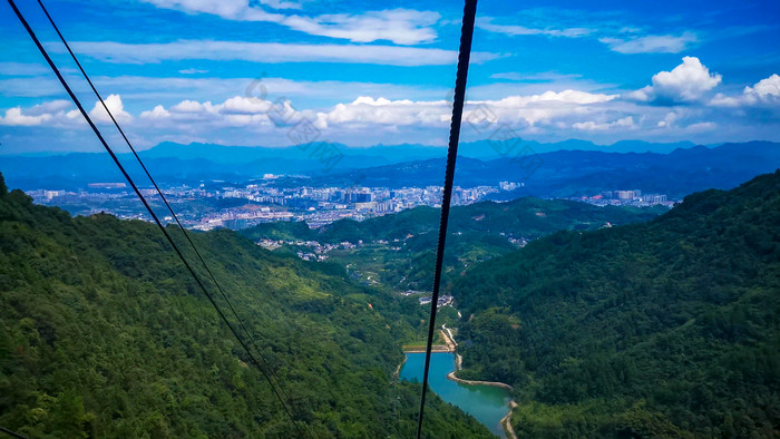 湖南张家界天门山索道观光