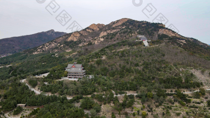 崂山俯瞰青岛风景图片-包图网企业站