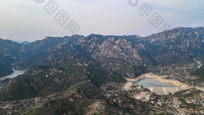 崂山俯瞰青岛风景图片-包图网企业站
