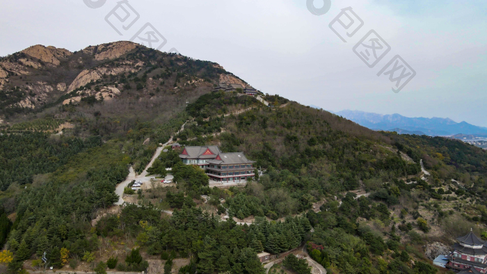 崂山俯瞰青岛风景图片-包图网企业站