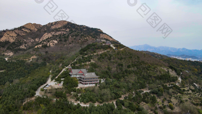 崂山俯瞰青岛风景图片-包图网企业站