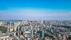 武汉城市建设高楼大厦