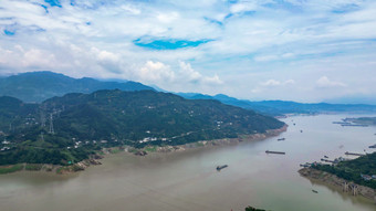 长江三峡风光雄伟山川河流