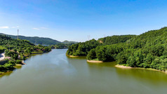 祖国青山绿水自然风景