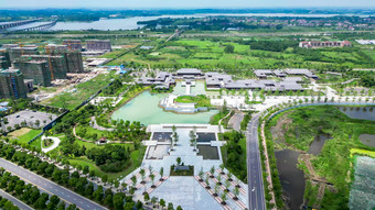 湖北荆州城市公园绿化建设