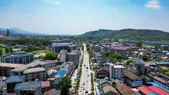 集中乡镇村庄房屋建筑乡村