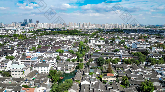 江苏苏州古城全景图片-包图网企业站