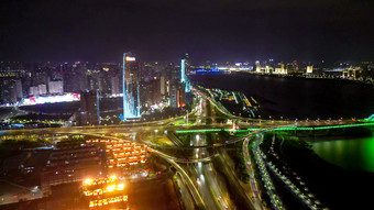 江西<strong>南昌城市</strong>夜景灯光