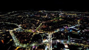 丽江城市夜景