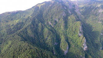 连绵起伏山川自然风光