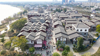 旅游景区胡娜湘潭窑湾历史文化街区