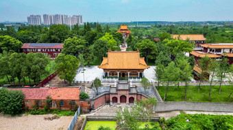 旅游景区湖北荆州太晖观历史文化古建筑