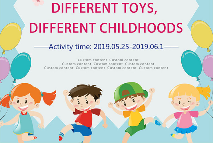 International Children's Day Festival Poster Promotion Design  