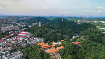 旅游景区湖南益阳白鹿寺历史文化古建筑