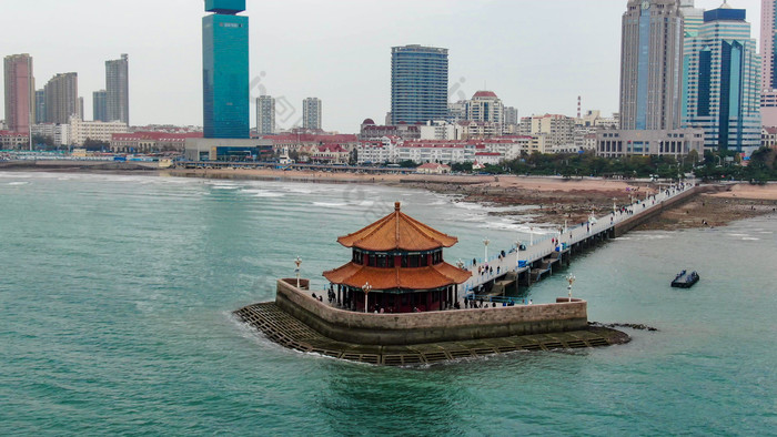 旅游景区青岛海上栈桥景区